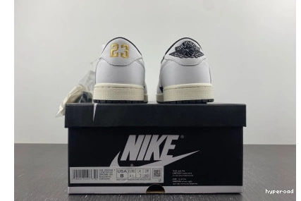 Hyperoad LOW JORDAN WHITE 1 X SCOTT OG TRAVIS AIR BLACK 0801
